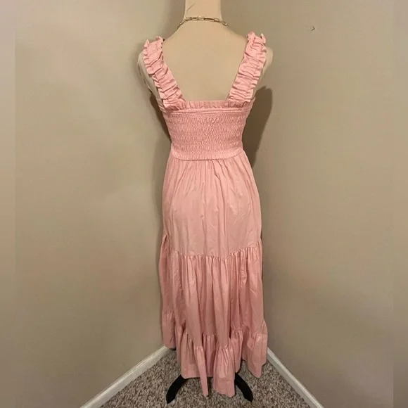 Abercrombie & Fitch Pink Maxi Dress - Picture 2 of 8